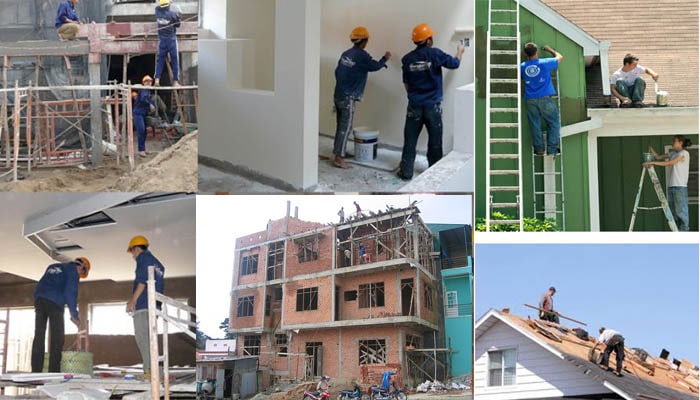 báo giá sửa chữa nhà