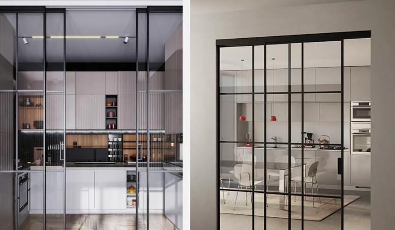 làm cửa vách nhôm kính